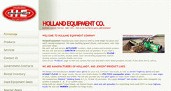 Desktop Screenshot of hecplows.com